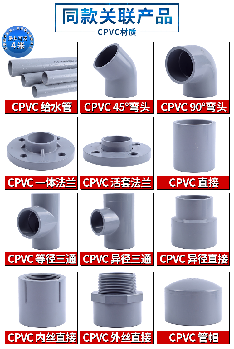UPVC/CPVC閥門(mén)系列(圖1)